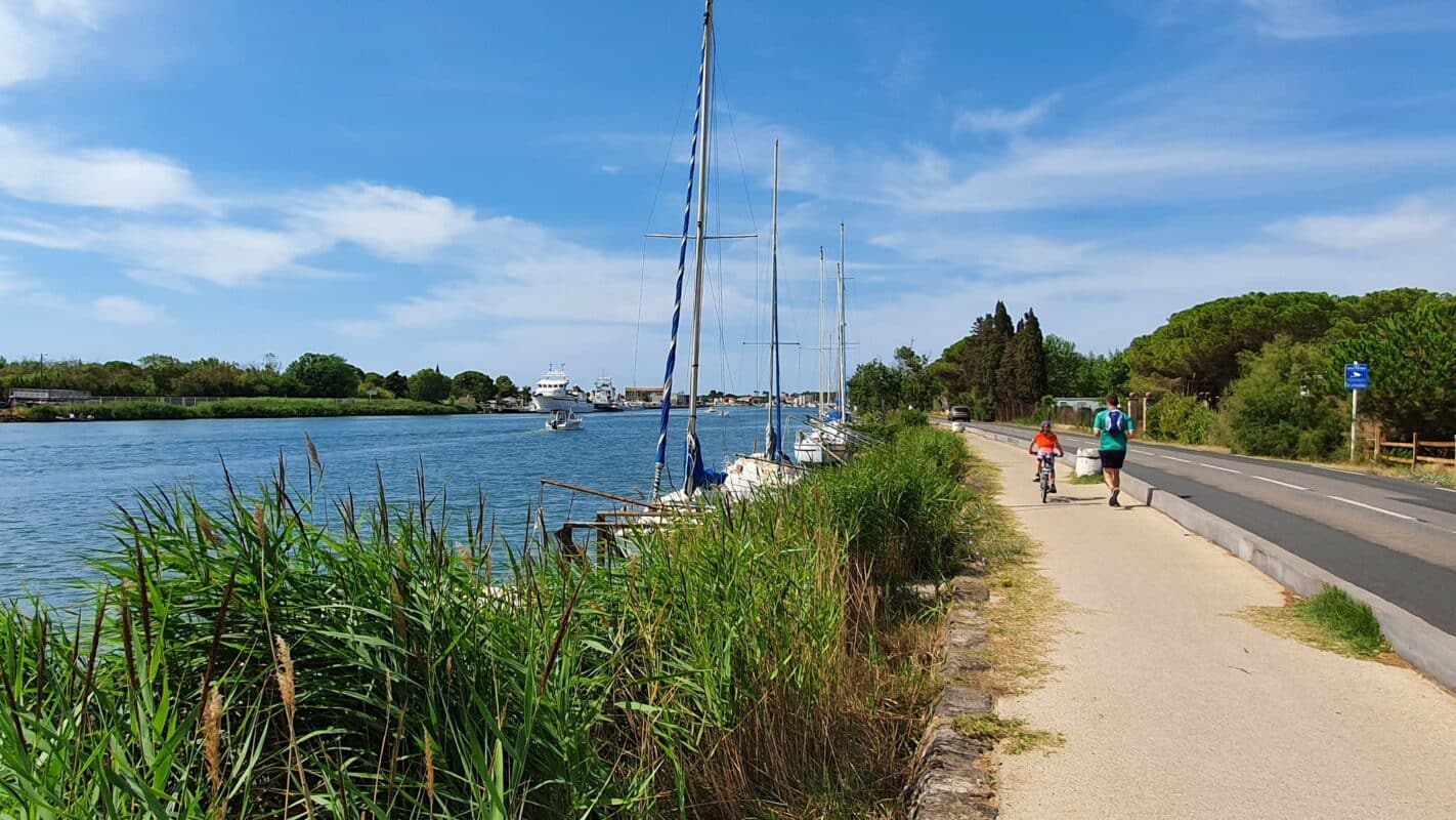 Itinéraires des balades et randonnées à pieds ou à vélo autour du Cap d'Agde