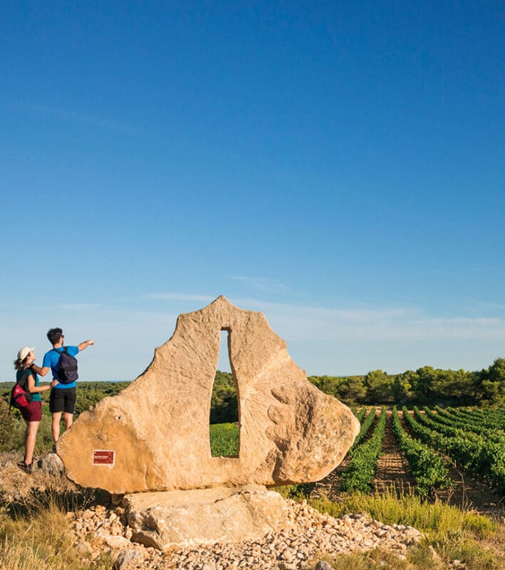 Le sentier Terroir d'Art et de Nature à Montagnac Oenorando