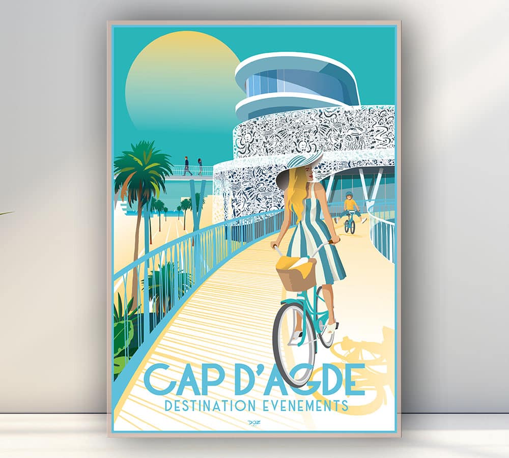 Affiche « Destination Sports" ©Doz