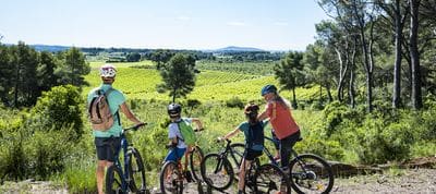 Parc Départemental de Bessilles, labellisé Accueil Vélo, Office de Tourisme Cap d'Agde Méditerranée