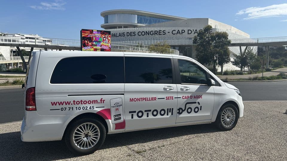Se déplacer dans la destination Cap d'Agde Méditerranée : Bus et navette plage : Totoom