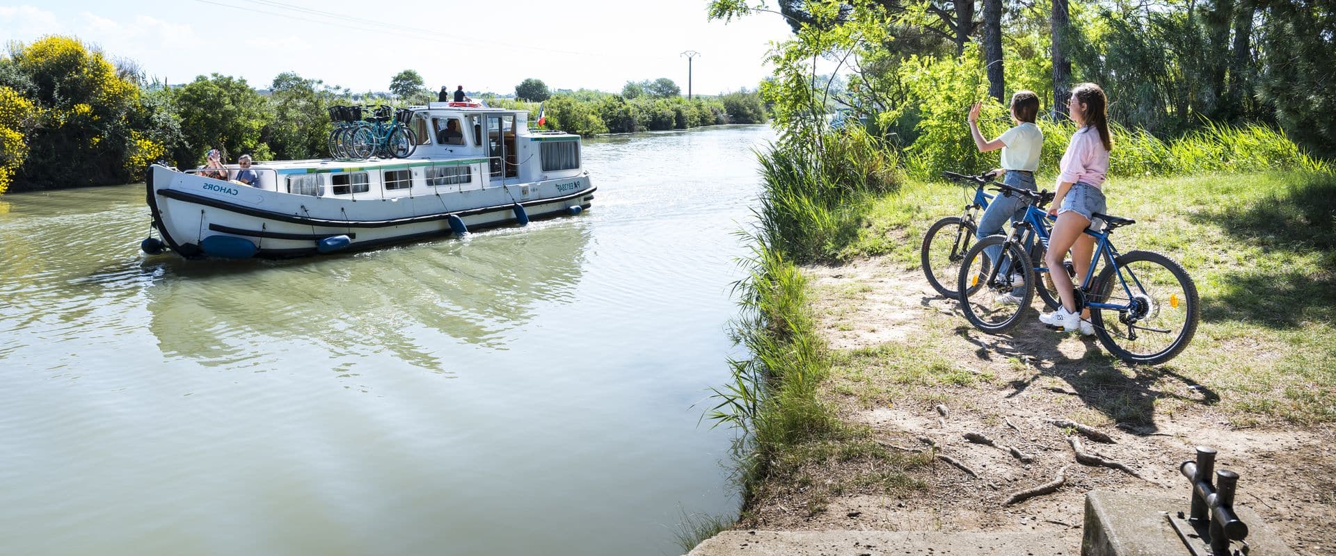 Balades à vélo : circuits découvertes autour du Cap d’Agde