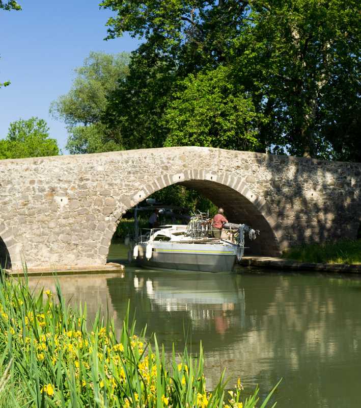 Le Canal du Midi à Agde