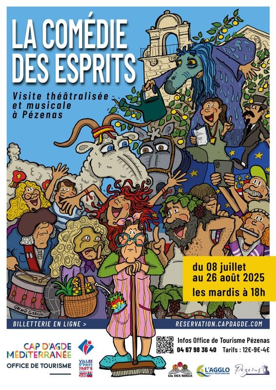 Cap d'Agde Méditerranée - Visite Théâtralisée de Pézenas